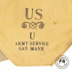 Housse de masque à gaz US WW2 originale - 2