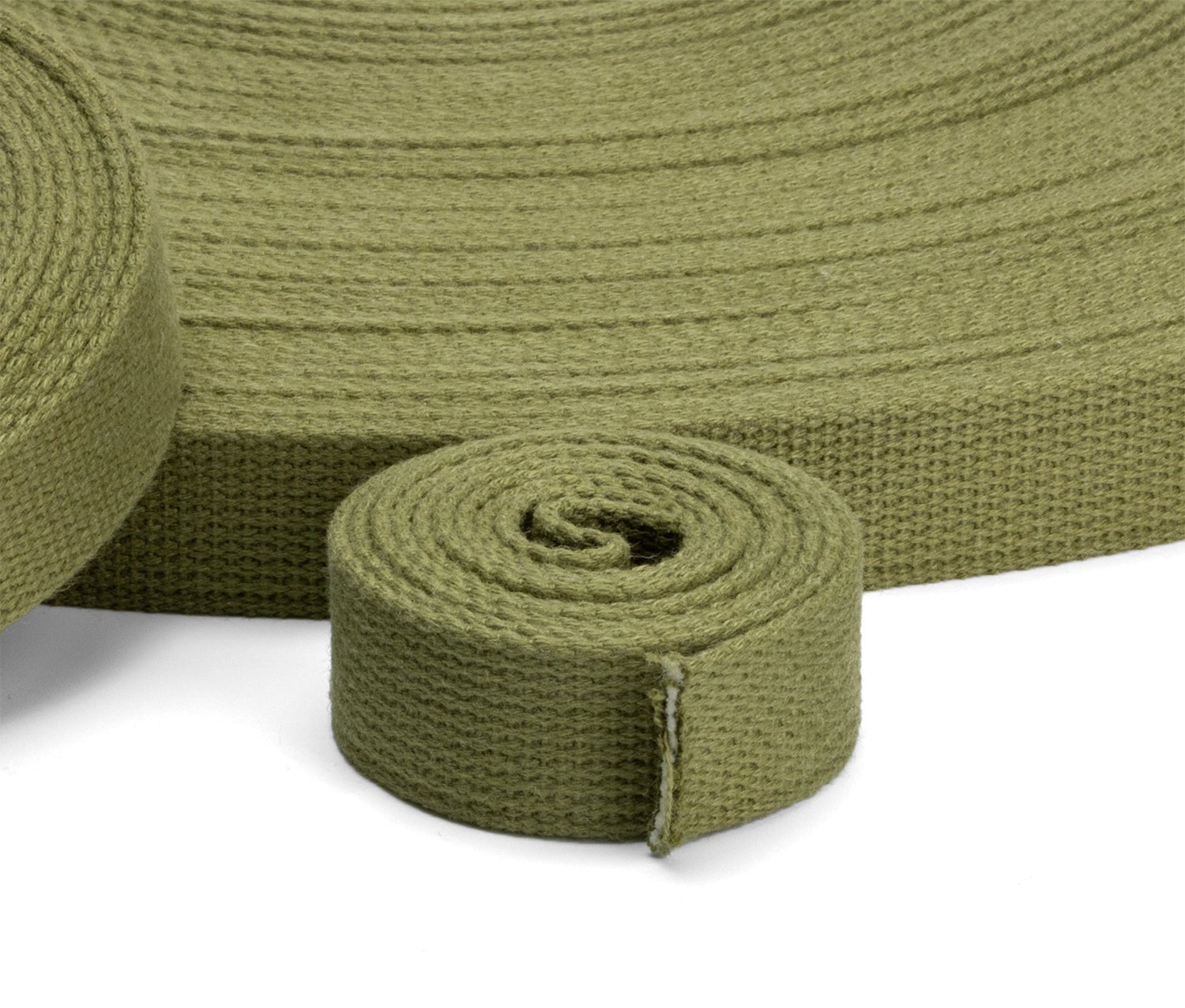 Sangle pour jugulaire de casque US M1 couleur Olive Drab 3 OD#3 1 mètre de long.