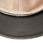 Casque Allemand M35 vue du marquage 1575 arrière