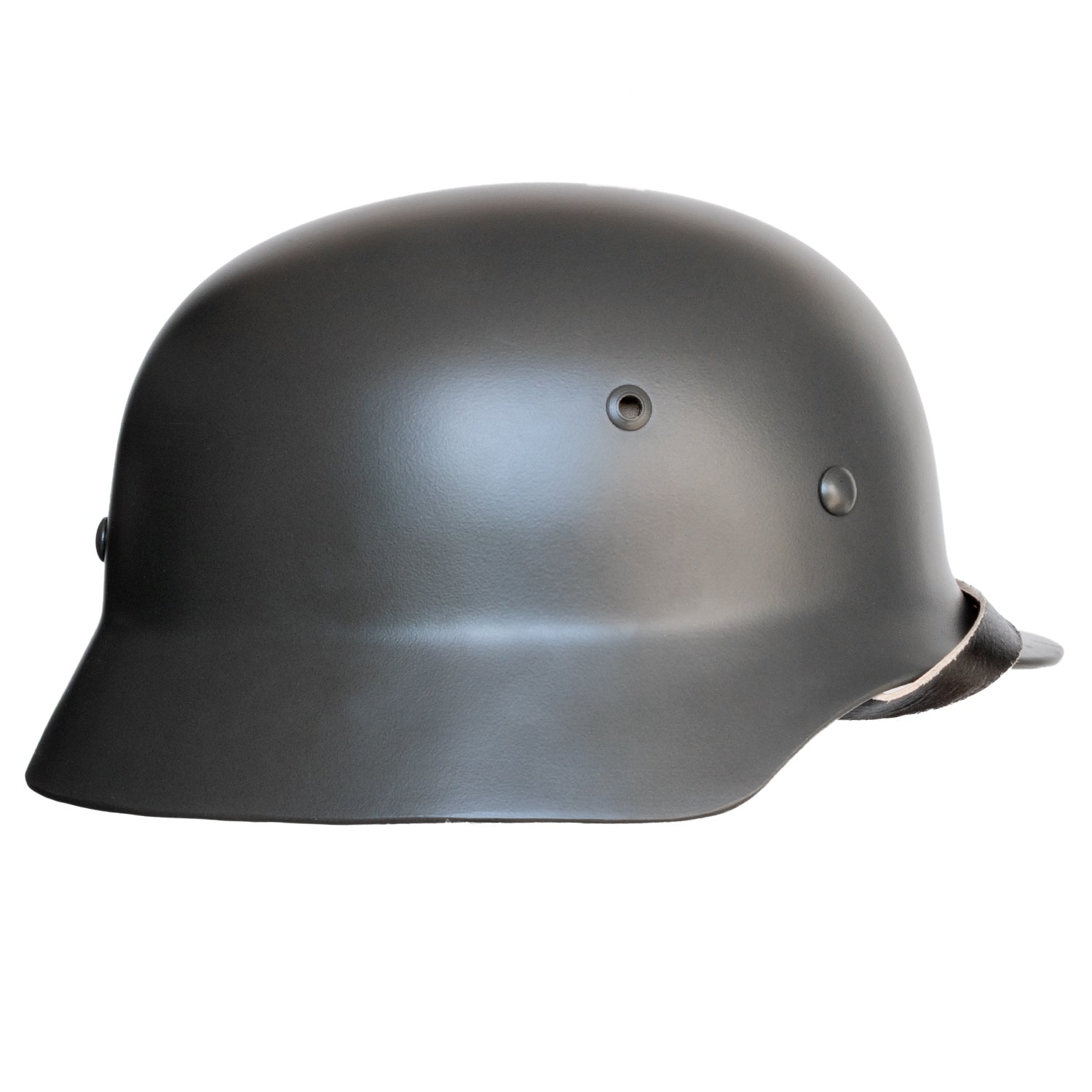 Casque Allemand M35 vue de profil droit