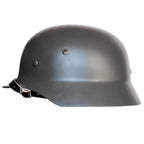 Casque Allemand M35 vue de profil gauche