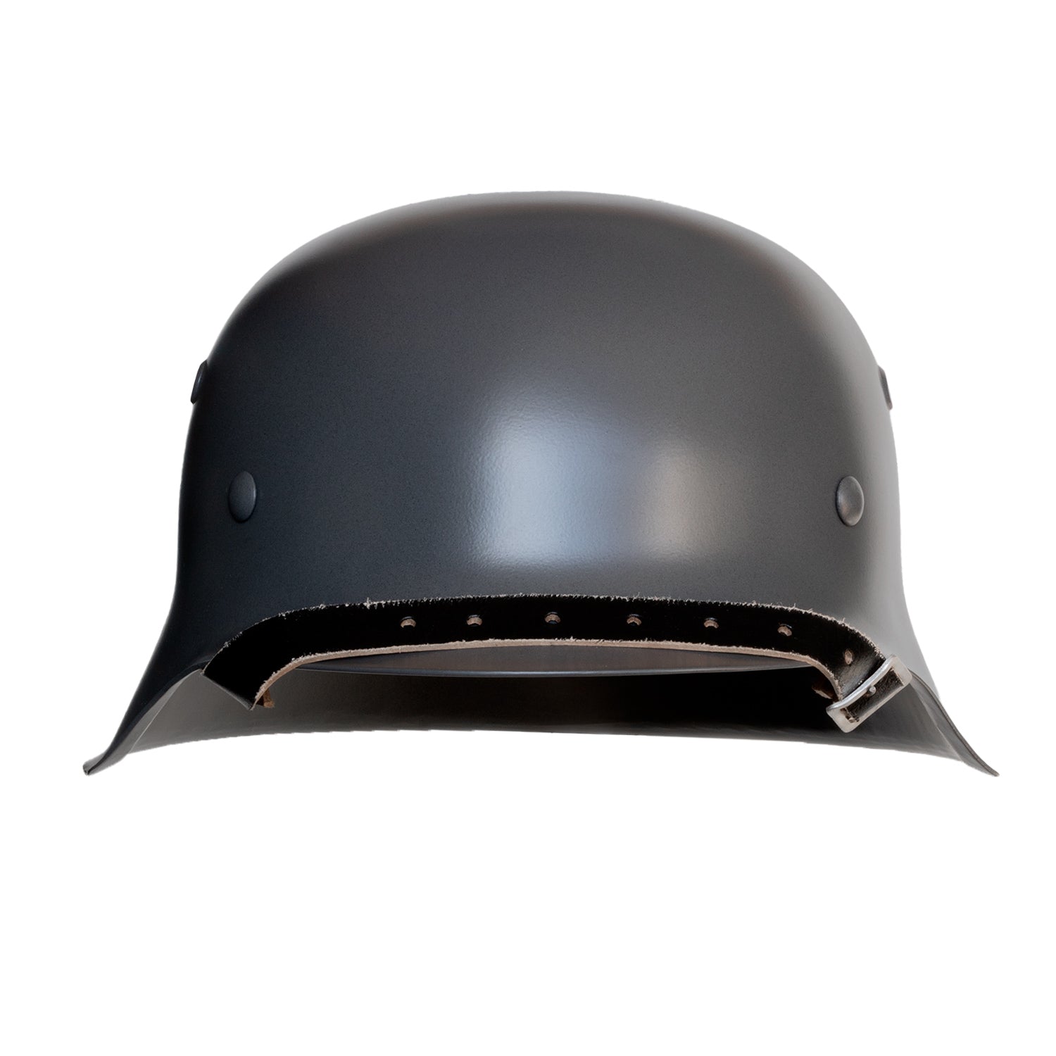 Vue de face du SH 42 ou Stahlhelm 42 de l'armée allemande