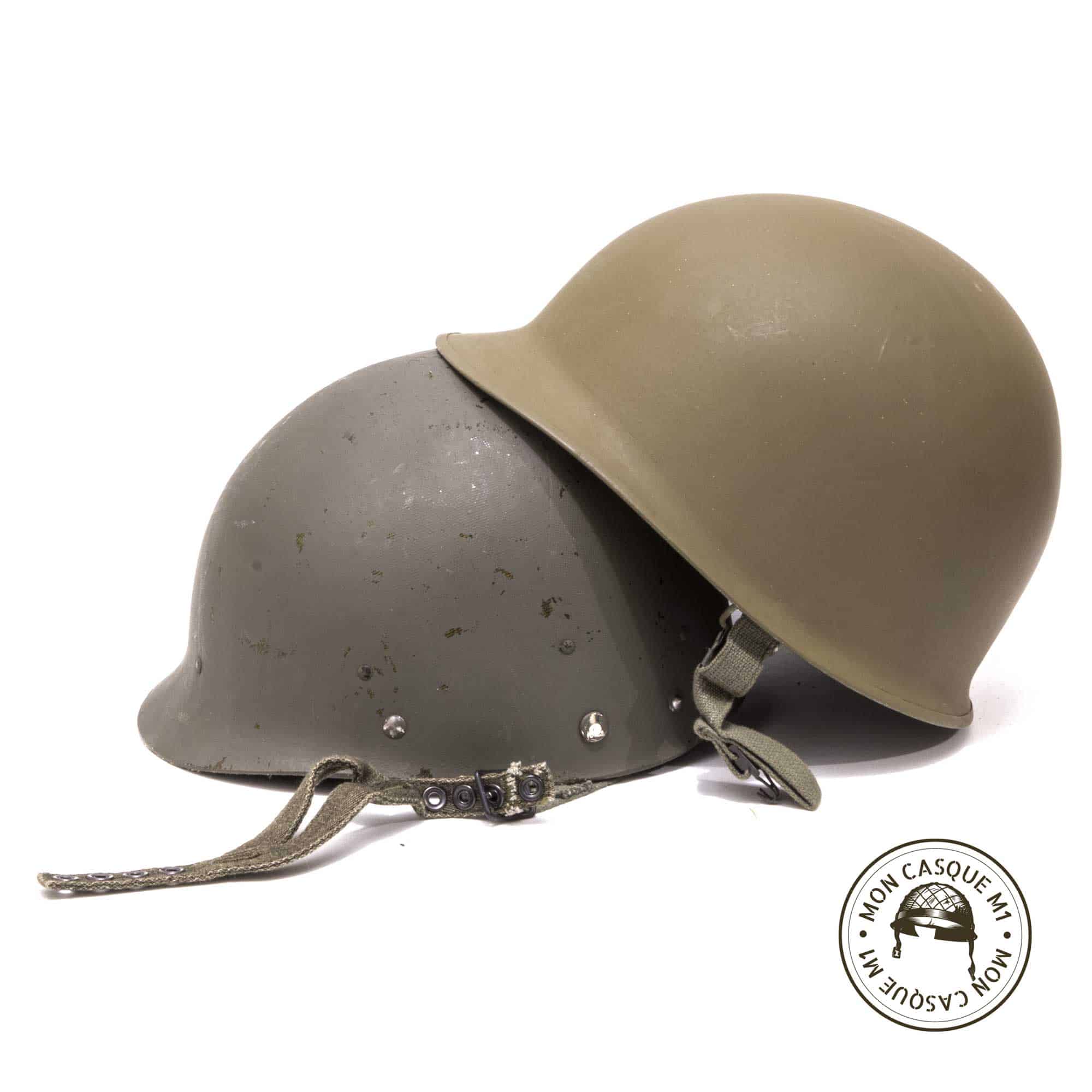 Casque Complet Vietnam Edition Limitée Leatherneck coque posé sur le liner