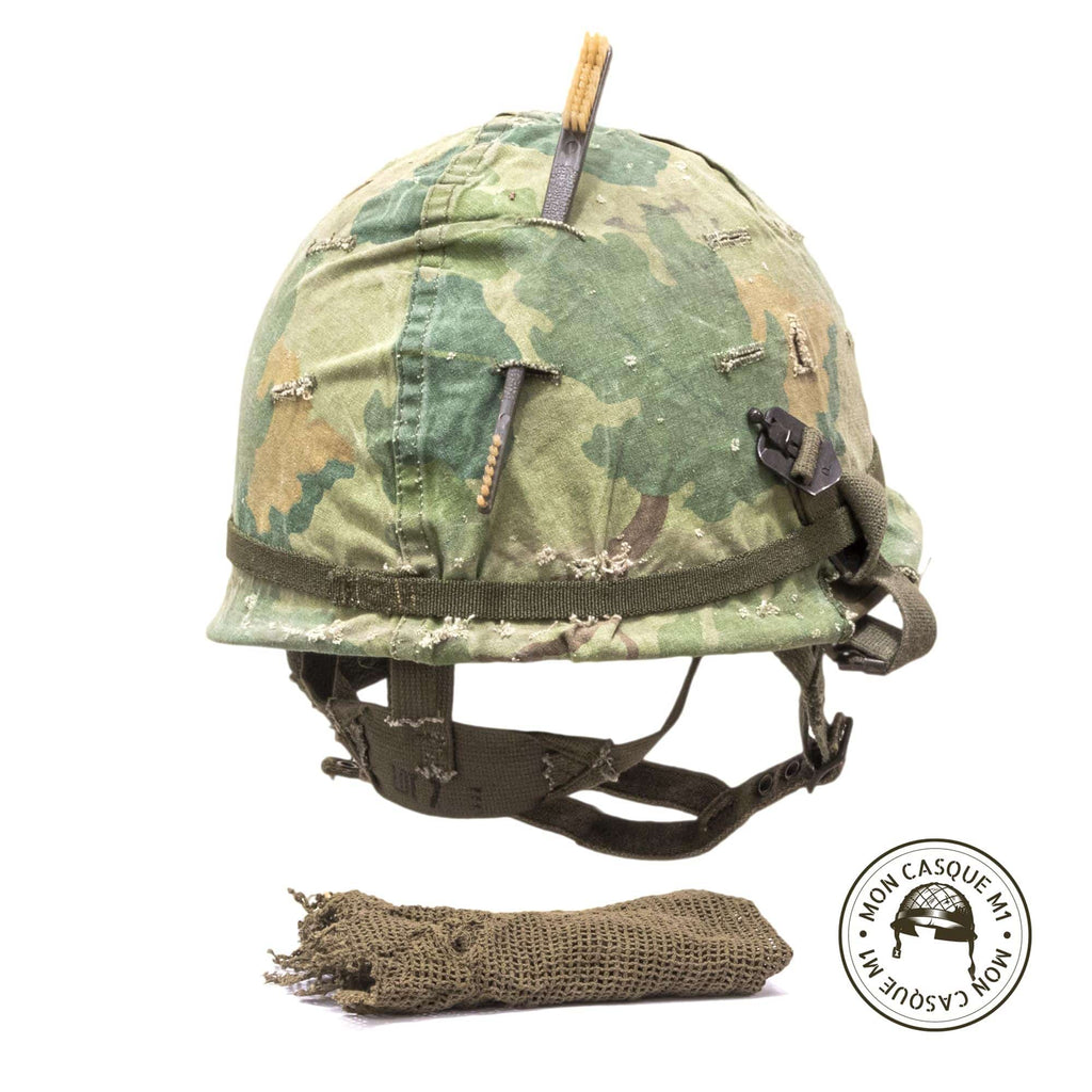 Casque Complet Vietnam Edition Limitée Leatherneck vue arrière sans filet