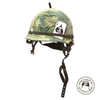 Casque Complet Vietnam Edition Limitée Leatherneck vue de 3/4 san filet