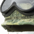 Casque Complet Vietnam Edition Limitée Mechanized gros plan de l'élastique