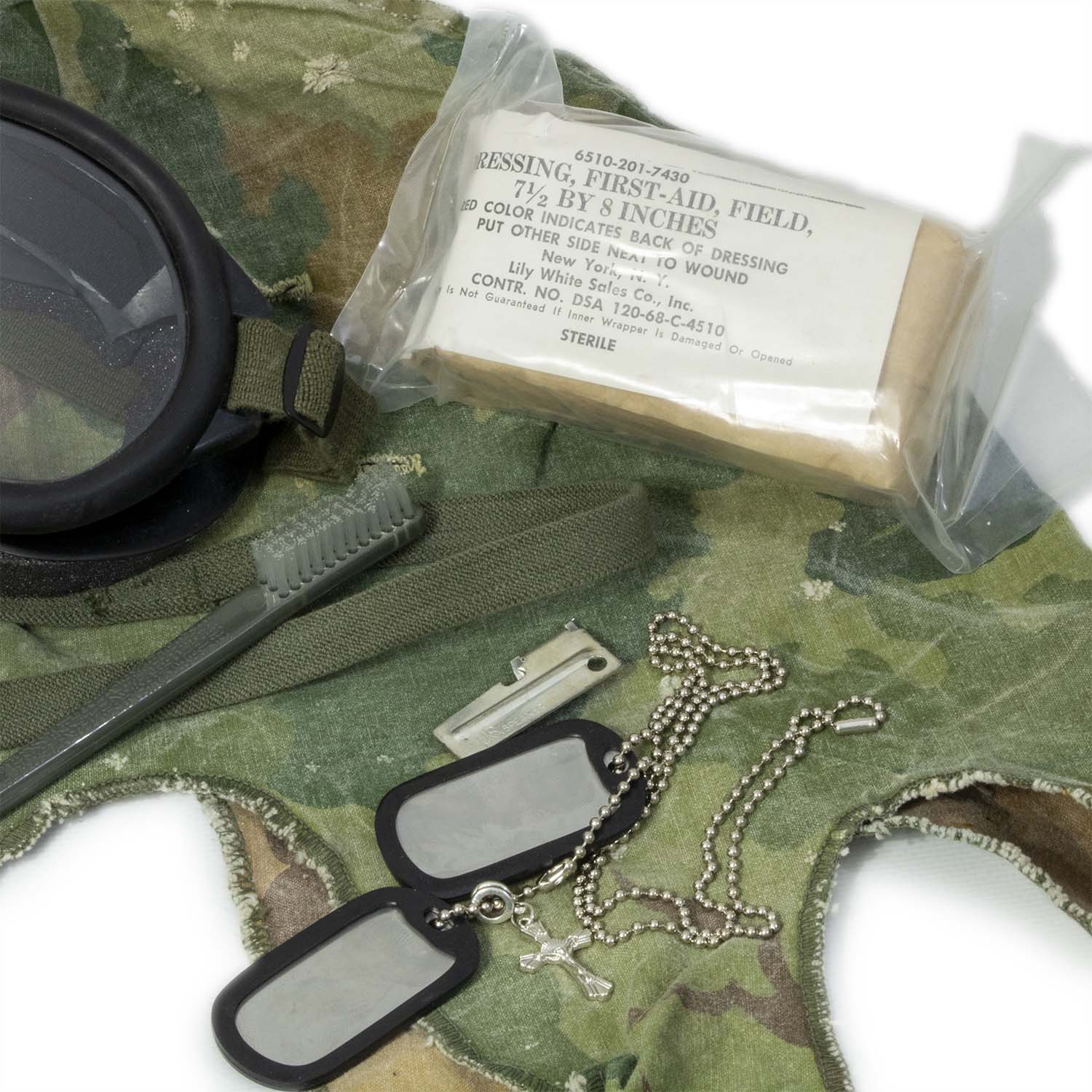 Casque Complet Vietnam Edition Limitée Mechanized gros plan sur les accessoires 2