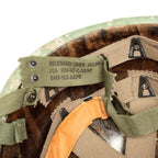 Casque Complet Vietnam Parachutiste Edition Limitée précoce vue du marquage du neck band