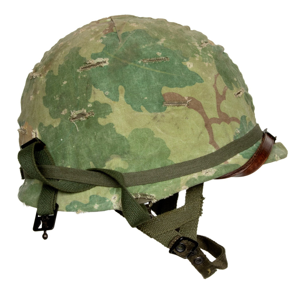 Casque Complet Vietnam Parachutiste Edition Limitée précoce vue de profil droit