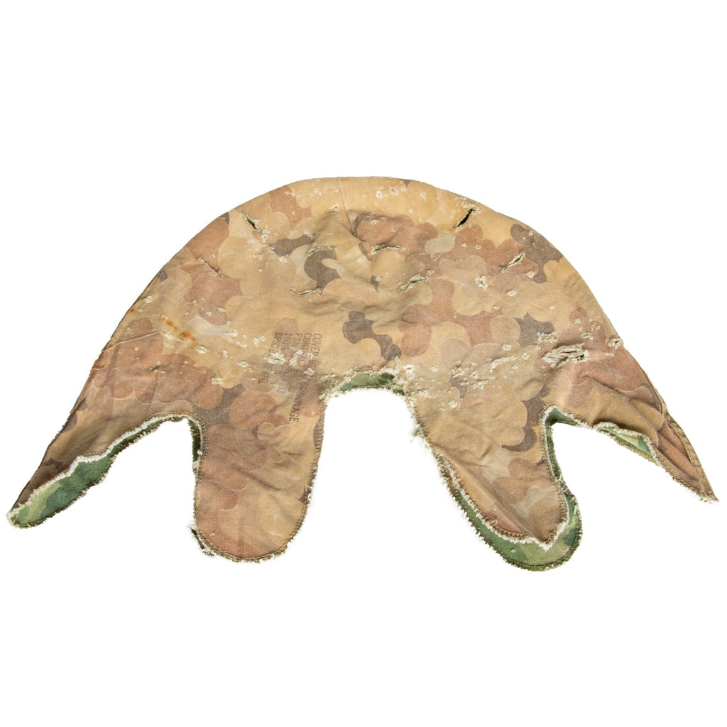 Casque Complet Vietnam Parachutiste Edition Limitée précoce vue du couvre casque