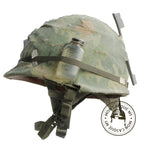 Casque Complet Parachutiste Vietnam vue de côté