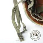 Casque Complet Parachutiste Vietnam mentonnière tissu du liner