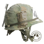 Casque Complet Parachutiste Vietnam vue de côté 2