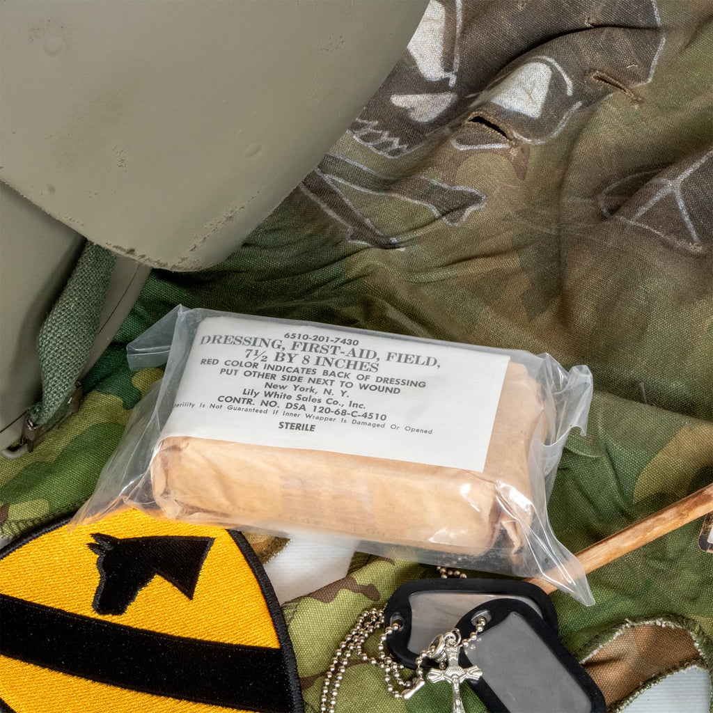 Casque Complet Vietnam The Artist II vue du pansement original