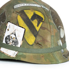 Casque Complet Vietnam The Artist II vue de l'insigne de cavalerie avant
