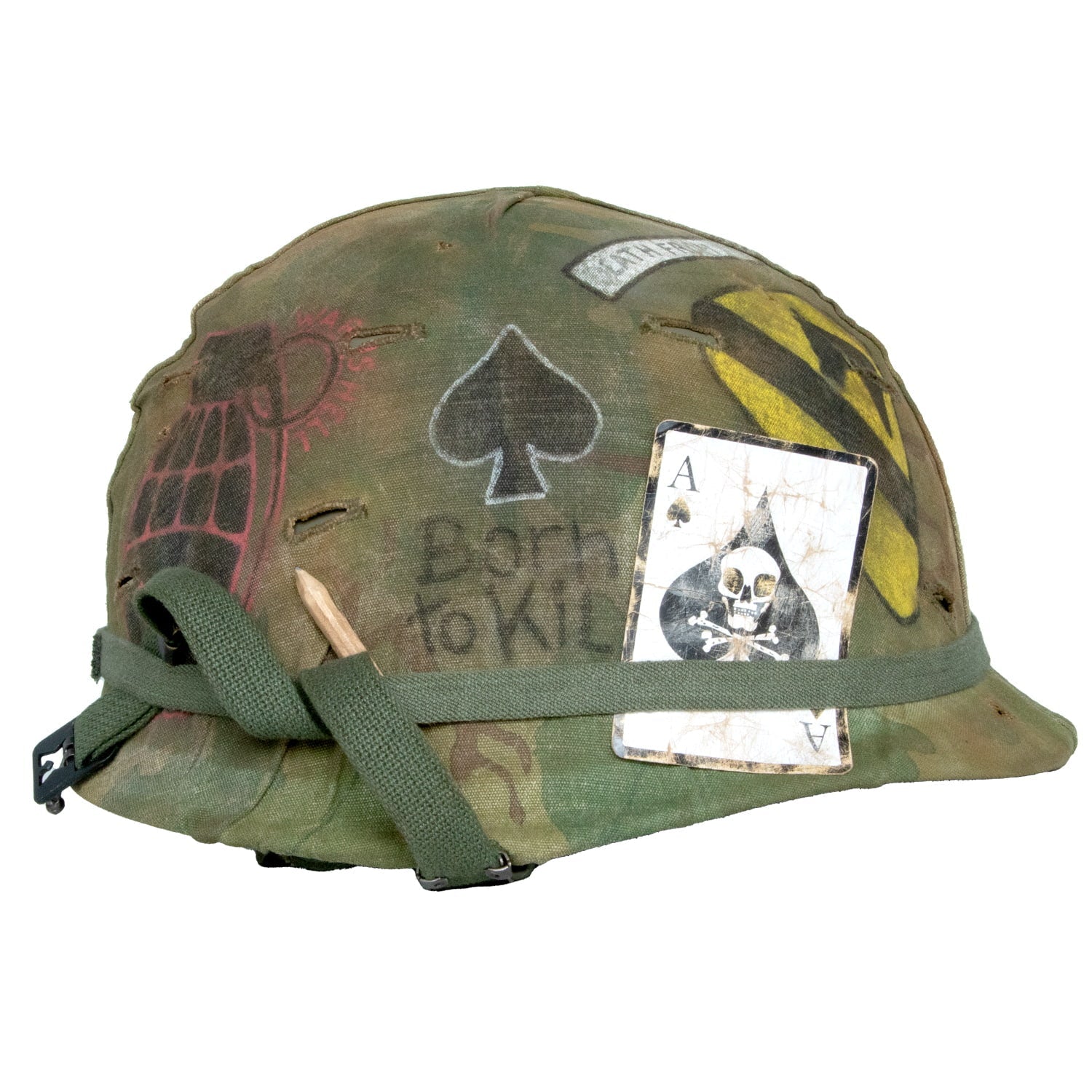 Casque Complet Vietnam The Artist II vue de profil droit