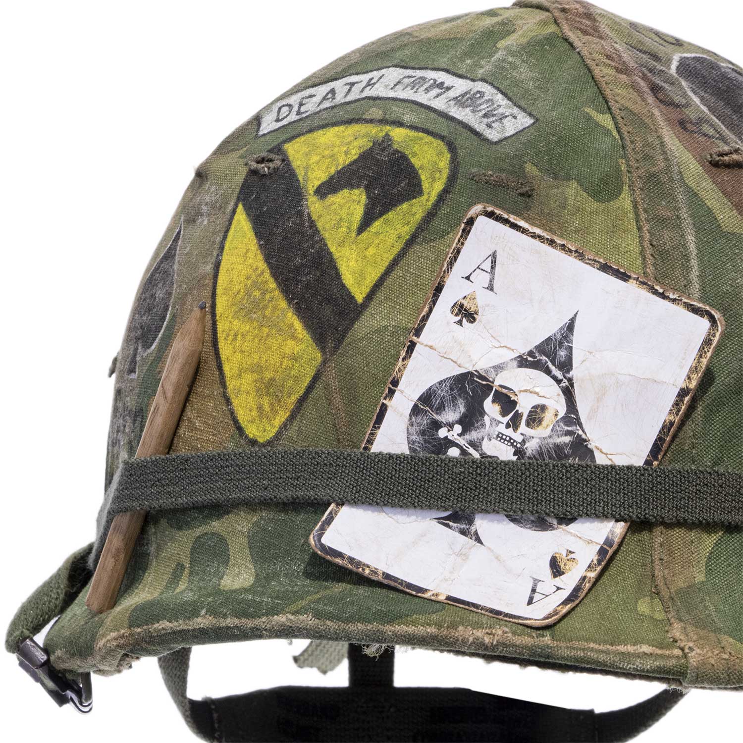 Casque Complet Vietnam US M1 The Artist accessoires - 2