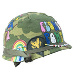 Casque Complet Vietnam The Hippie vue de profil 2