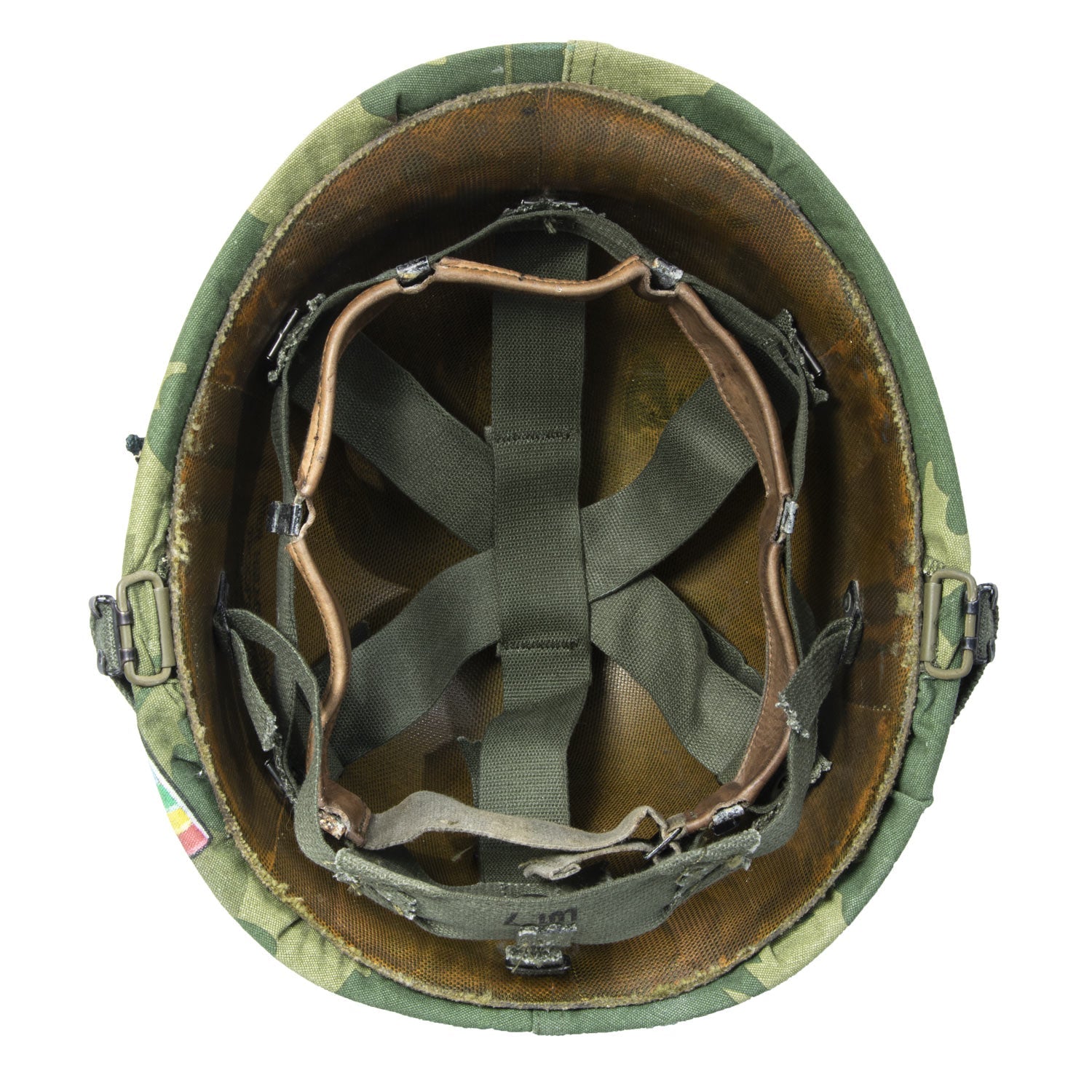 Casque Complet Vietnam The Hippie vue intérieure du sous casque