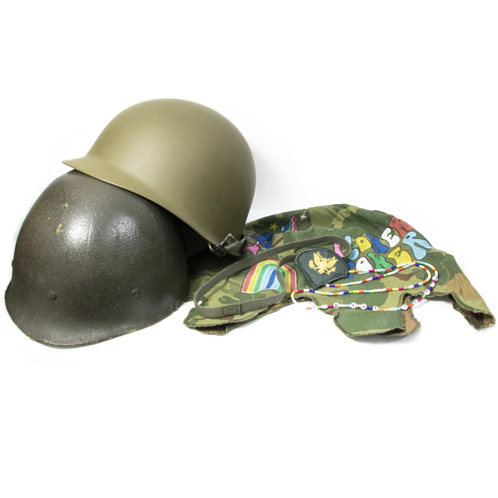 Casque Complet Vietnam The Hippie vue des accessoires