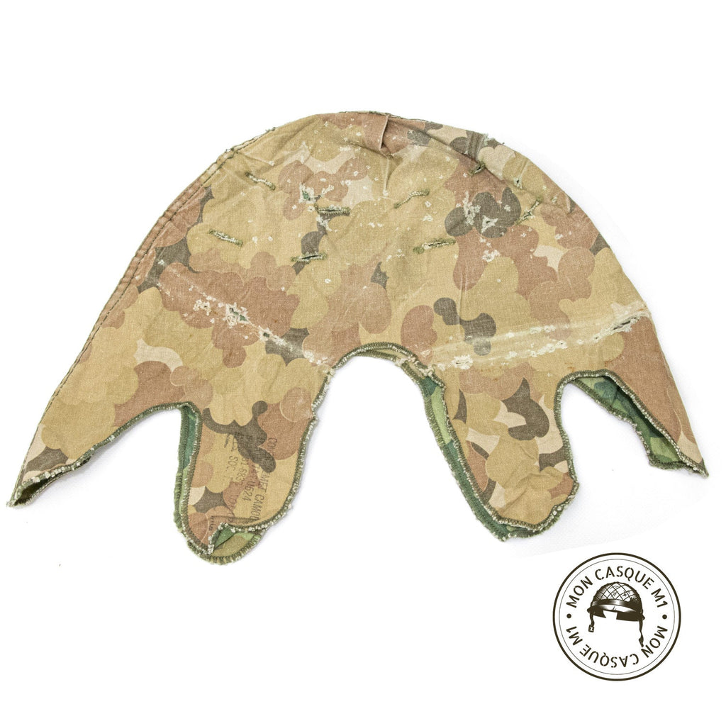 Casque US M1 Vietnam The Pacifist couvre casque Mitchell côté sable