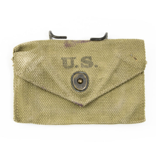 Pochette à pansement US WW2 originale E.A. BROWN MFG. Co 1943 1