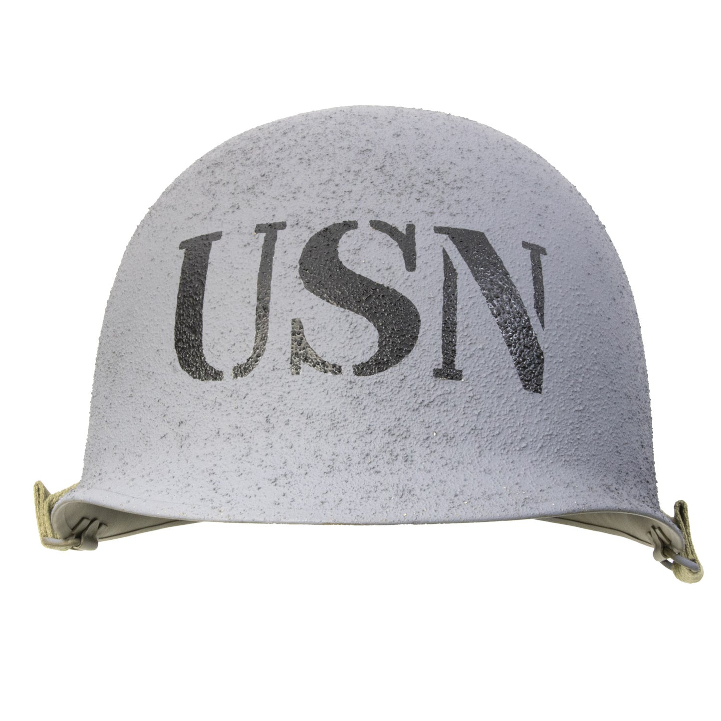 Coque de casque US M1 US Navy USN vue de face