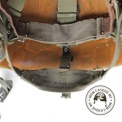 Casque Complet Parachutiste Vietnam neckband du liner