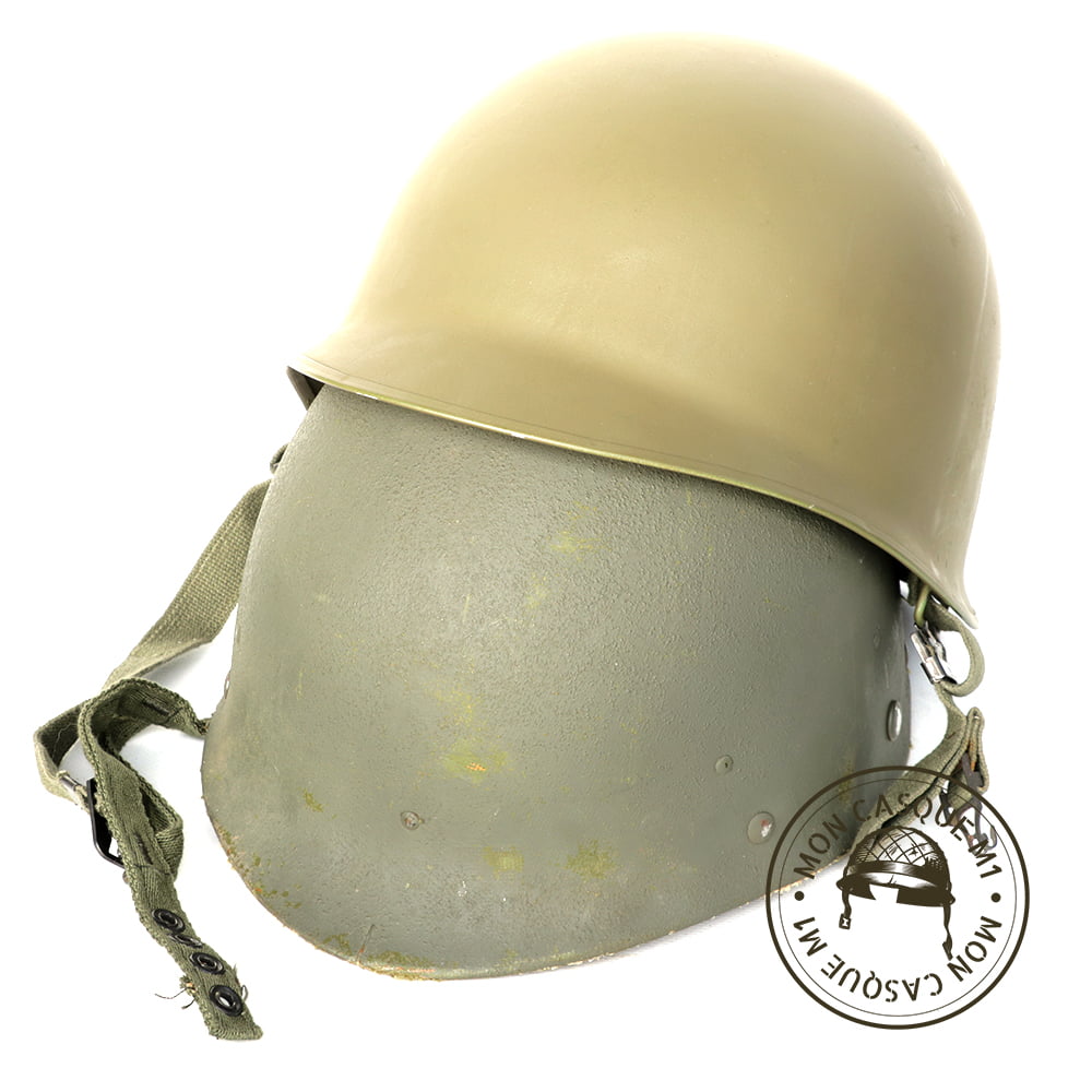 Casque Complet Parachutiste Vietnam sans couvre casque