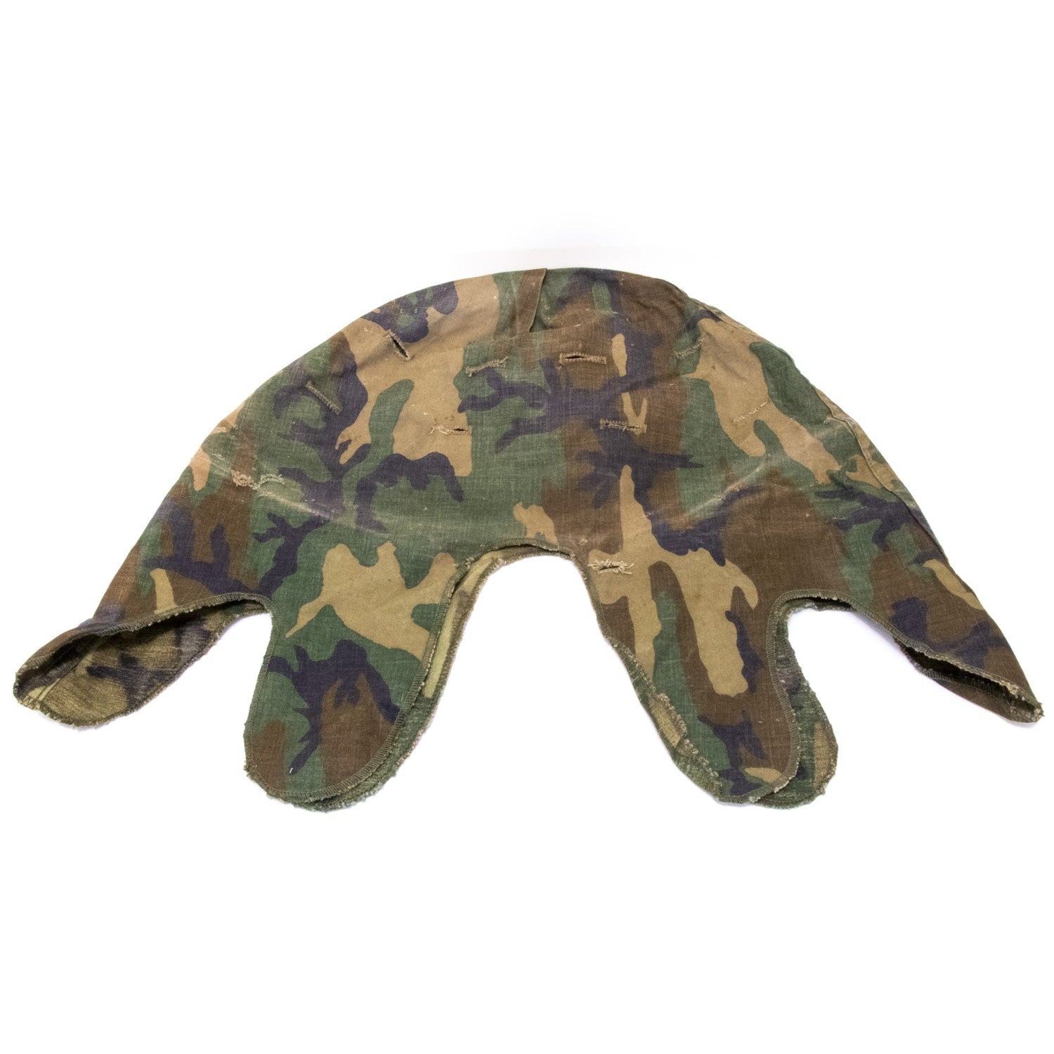 Couvre casque US M1 WOODLAND original daté de 1981 vue de face