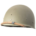 Liner fibre infanterie d'origine Allemande pour casque US M1 vue de 3/4