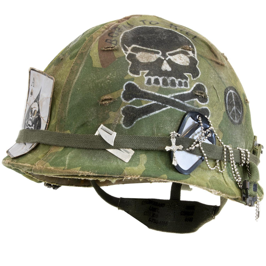 Casque Complet Vietnam US M1 The Artist - 1